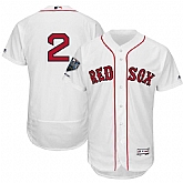 Red Sox 2 Xander Bogaerts White 2018 World Series Champions Home Flexbase Player Jersey Dzhi,baseball caps,new era cap wholesale,wholesale hats